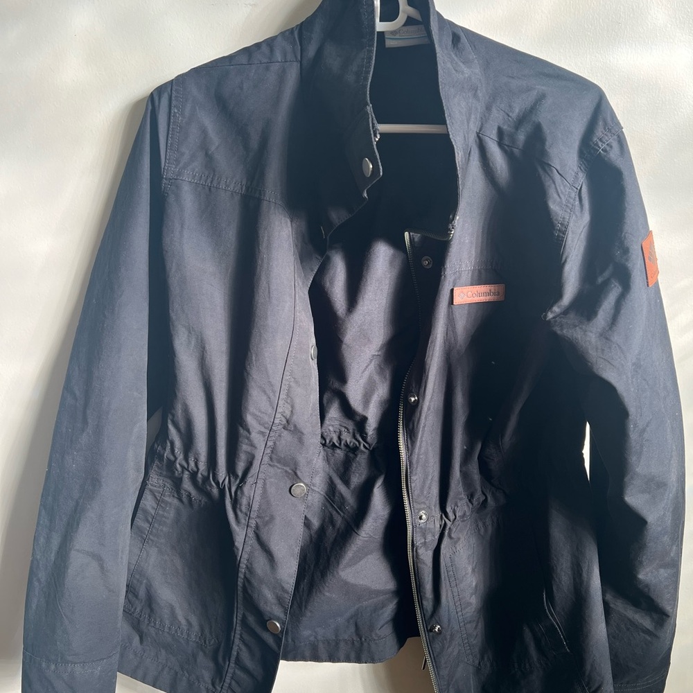 Columbia Black Military Field Jacket